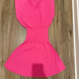 Pink Knit Dress